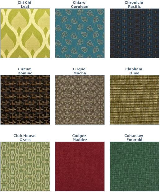 Order Vinyl & Upholstery/Fabric Samples - OakStreetMfg