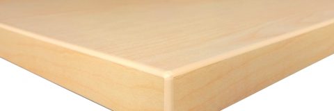 Natural Maple with matching 3MM edge corner zoomed web