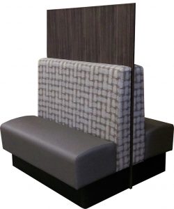 Loras Vinyl Booth with Privacy Panel