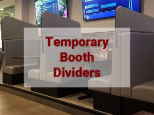 Booth divider wfi
