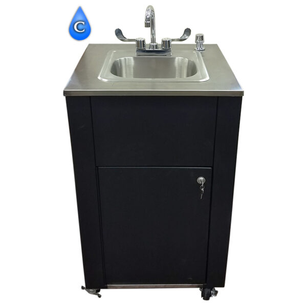 Portable Hand Washing Sink Station cold water face on web