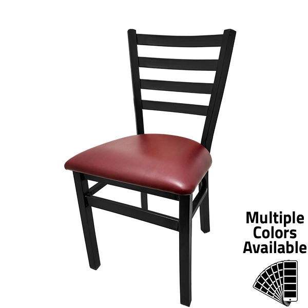 SL2160 Premium Ladderback Metal Frame Chair