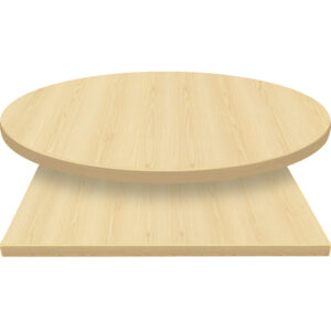 3mm Table Tops Natural Maple with matching 3mm edge