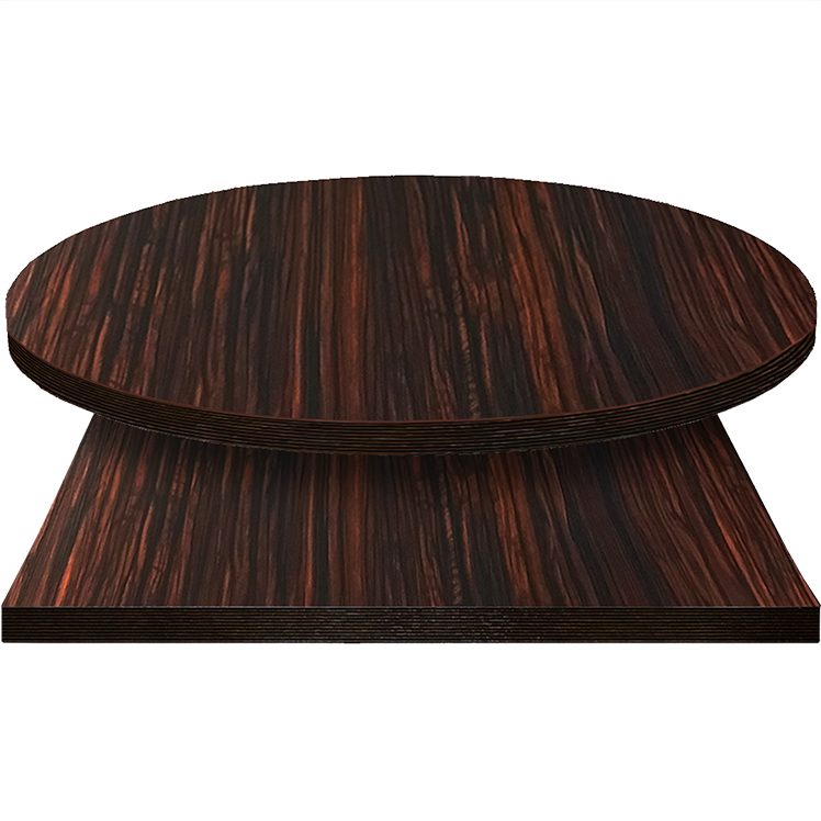with Quick Ship Eased Edge NEW 30"x60" Resin Restaurant Table top in Walnut 
