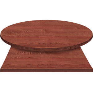E*Wood (Oak) Manufactured Table Tops - Cherry stain