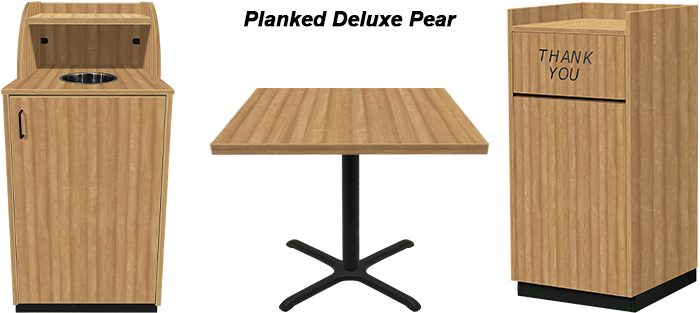 Planked Deluxe Pear