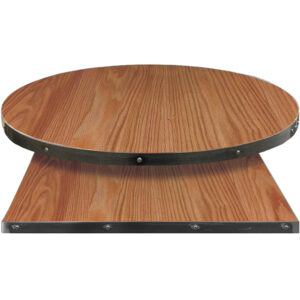 Fortress table tops wood veneer with timber stain