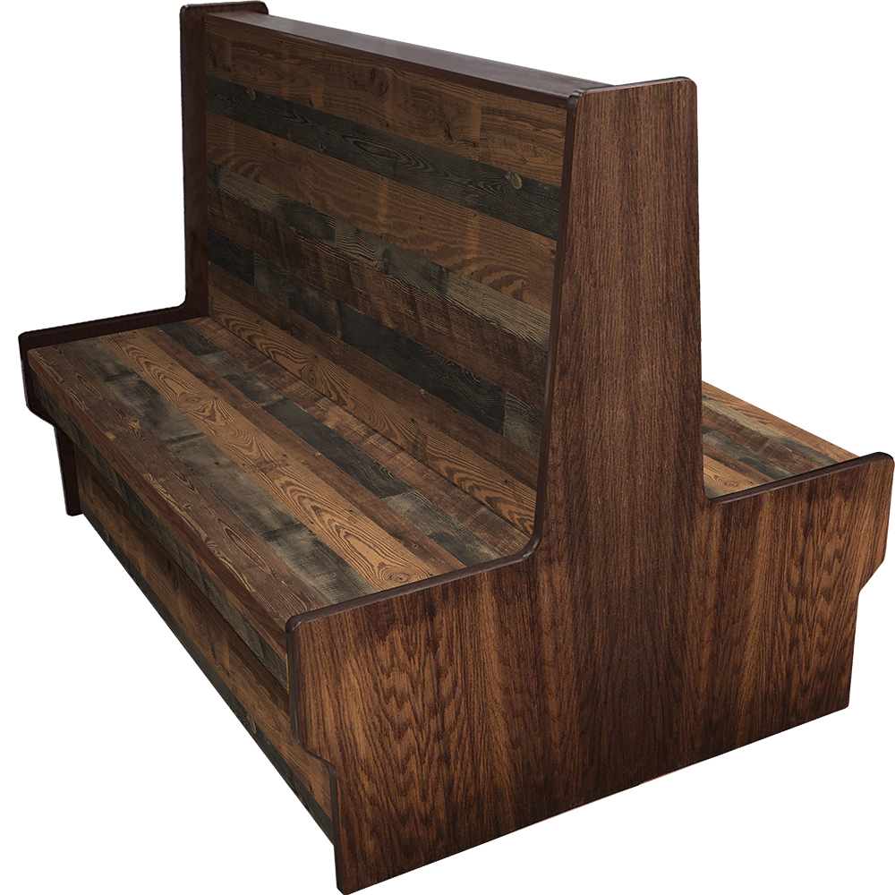 Wood/Laminate Restaurant Booths - OakStreetMfg