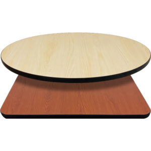 Two Sided table tops Cherry Natural