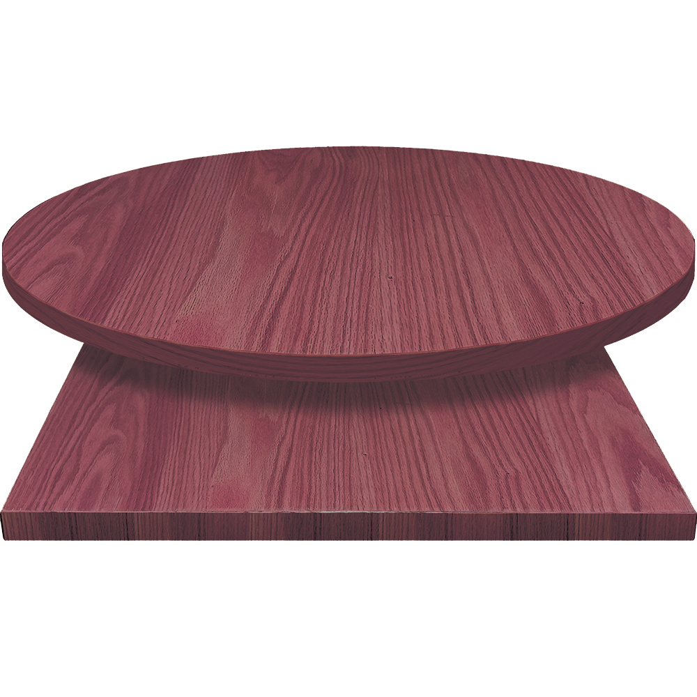 Woodland Manufactured Table Tops Traditional Mahogany stain