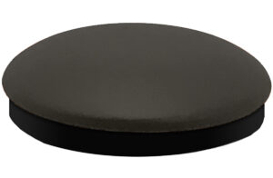 Charcoal Vinyl Slimline Button Top Seat Charcoal Vinyl Slimline Button Top Seat