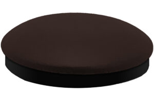 Espresso Vinyl Slimline Button Top Seat Espresso Vinyl Slimline Button Top Seat