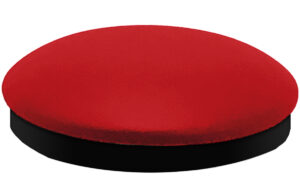 Red Vinyl Slimline Button Top Seat Red Vinyl Slimline Button Top Seat