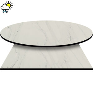 COMPCOR Quick Ship Indoor/Outdoor Table Tops - Modern Marble