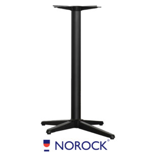 Table Base with NOROCK Self-Stabilizing 22" x 30" Cross - Bar Height