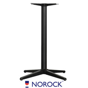 Table Base with NOROCK Self-Stabilizing 30" x 30" Cross - Bar Height