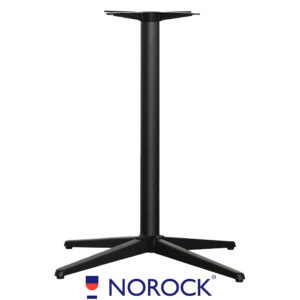 Table Base with NOROCK Self-Stabilizing 36" x 36" Cross - Bar Height