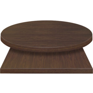 2" PVC Edge Manufactured Table Tops - Pinnacle Corona Walnut