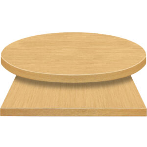 2" PVC Edge Manufactured Table Tops - Wilsonart Tan Echo