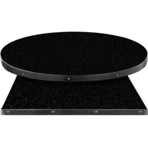 Fortress Manufactured Table Tops - Pinnacle Black Pearl laminate