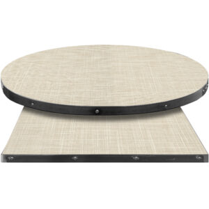 Fortress Manufactured Table Tops - Pinnacle Ivory Linen laminate