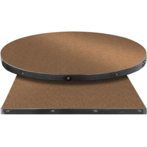 Fortress Manufactured Table Tops - Pinnacle Copper Metallic laminate