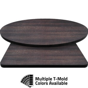 T-Mold Manufactured Table Tops - Pinnacle Distinct Pine laminate