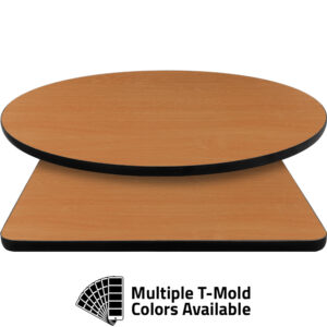T-Mold Manufactured Table Tops - Pinnacle Bavarian Beech laminate