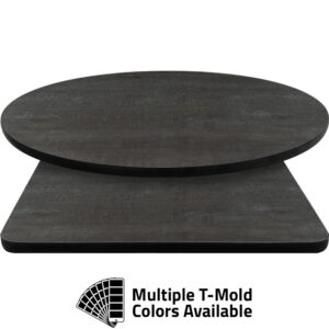 T-Mold Manufactured Table Tops - Pinnacle Concrete Oak laminate