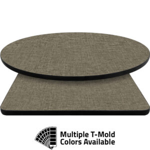T-Mold Manufactured Table Tops - Pinnacle Khadim Twist laminate