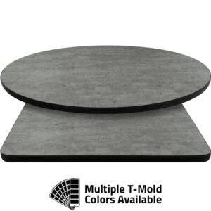 T-Mold Manufactured Table Tops - Pinnacle Brooklyn Light laminate