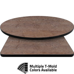 T-Mold Manufactured Table Tops - Pinnacle Canyon Pine laminate