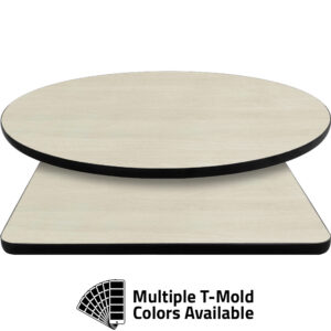 T-Mold Manufactured Table Tops - Pinnacle Superior Pine laminate