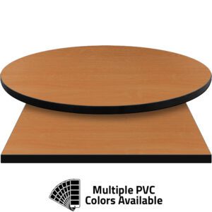 3mm PVC Edge Manufactured Table Tops - Pinnacle Bavarian Beech laminate
