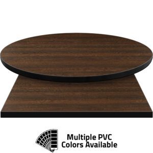 3mm PVC Edge Manufactured Table Tops - Pinnacle Bigtooth Aspen laminate