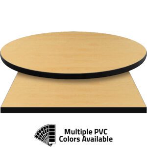 3mm PVC Edge Manufactured Table Tops - Pinnacle Mangfall Beech laminate