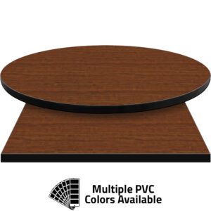 3mm PVC Edge Manufactured Table Tops - Pinnacle Montezuma Cypress laminate