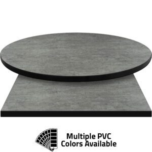 3mm PVC Edge Manufactured Table Tops - Pinnacle Brooklyn Light laminate