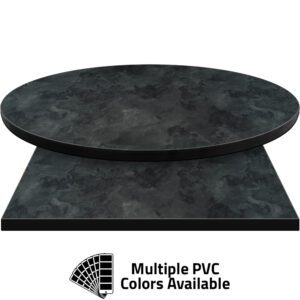 3mm PVC Edge Manufactured Table Tops - Pinnacle Mandu Slate laminate
