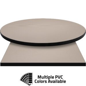 3mm PVC Edge Manufactured Table Tops - Pinnacle Beige Diamond laminate