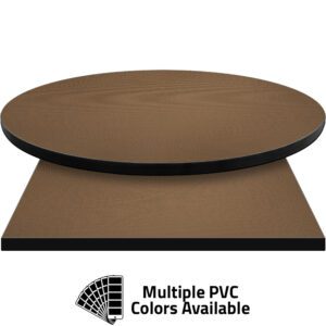 3mm PVC Edge Manufactured Table Tops - Pinnacle Bronze Diamond laminate