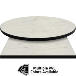 3mm PVC Edge Manufactured Table Tops - Pinnacle Modern Marble (matte) laminate