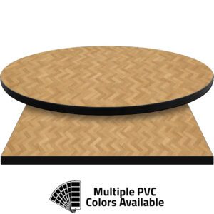3mm PVC Edge Manufactured Table Tops - Pinnacle Green Mountain Maple laminate