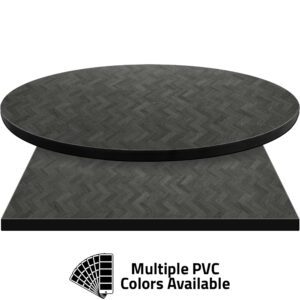 3mm PVC Edge Manufactured Table Tops - Pinnacle Oconee Hickory laminate