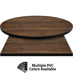 3mm PVC Edge Manufactured Table Tops - Pinnacle Quaking Aspen laminate
