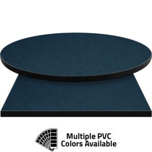 3mm PVC Edge Manufactured Table Tops - Pinnacle Royal Fiber laminate
