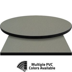 3mm PVC Edge Manufactured Table Tops - Pinnacle Dove Herringbone laminate