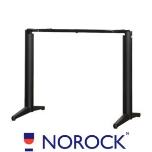 Table Base with 2 x NOROCK Self-Stabilizing 22" T's / Ends - Standard Height