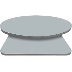 Retro T-Mold Manufactured Table Tops - Pinnacle Steel Gray laminate