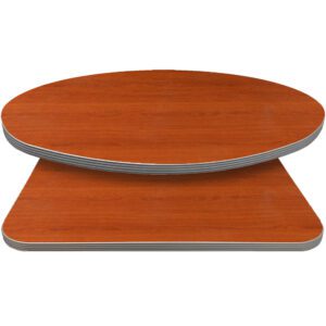 Retro T-Mold Manufactured Table Tops - Pinnacle Oxford Cherry laminate